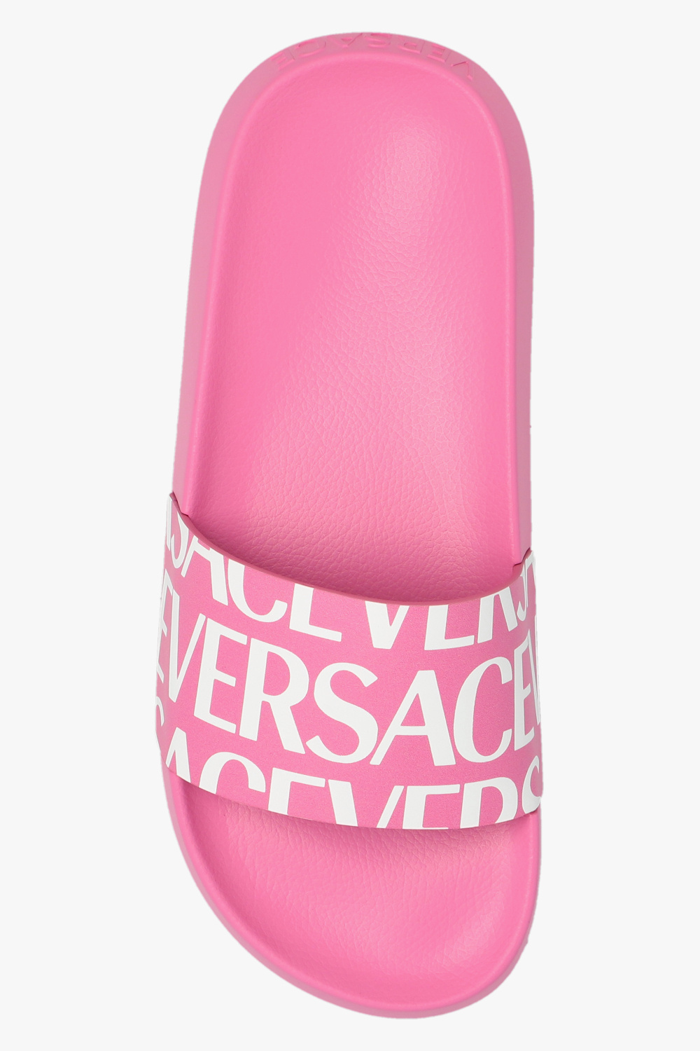 Pink hot sale versace slides